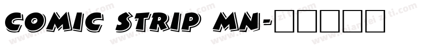 Comic Strip MN字体转换